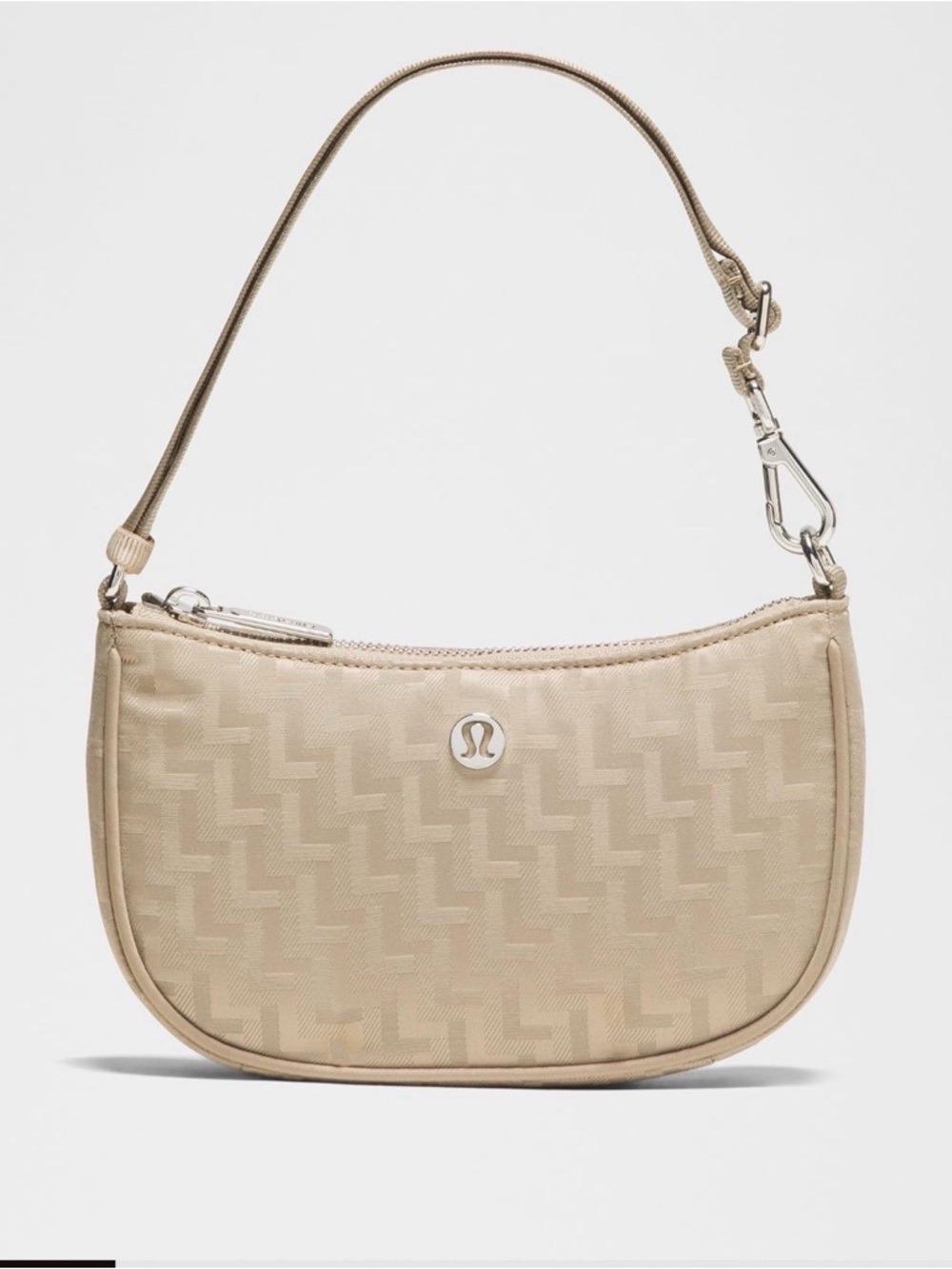 Lululemon Mini Shoulder Bag 1L City Essentials *L Monogram Jacquard-NWT - Picture 1 of 13